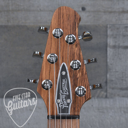 Powers Electric A Type - Cam Tail - Two Tone Chalk/London Grey with Powers Electric Gigbag