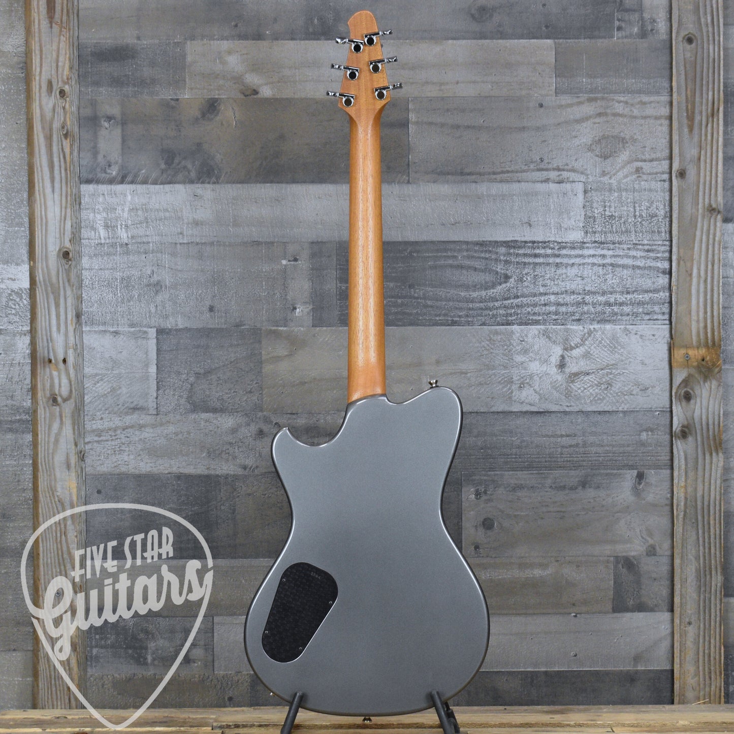 Powers Electric A Type - Cam Tail - Two Tone Chalk/London Grey with Powers Electric Gigbag