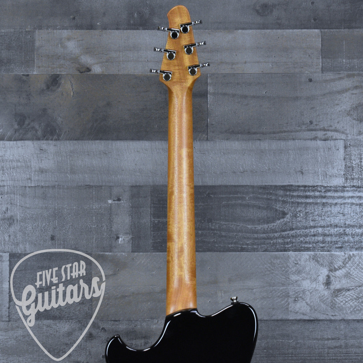 Powers Electric A Type Two Tone PF42 CamTail - British Racing Green/Jet Black with Custom Leather Soft Shell Case
