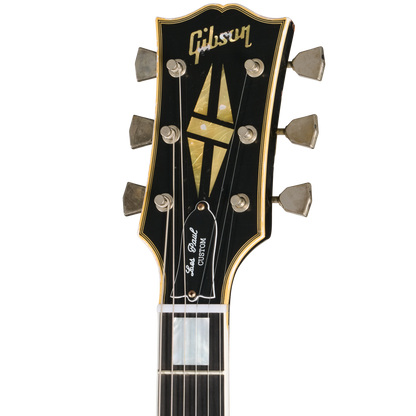 Pre-Order Gibson Custom 68 Les Paul Custom - Olive Drab Top with Black Back Heavy Aged with Hardshell Case