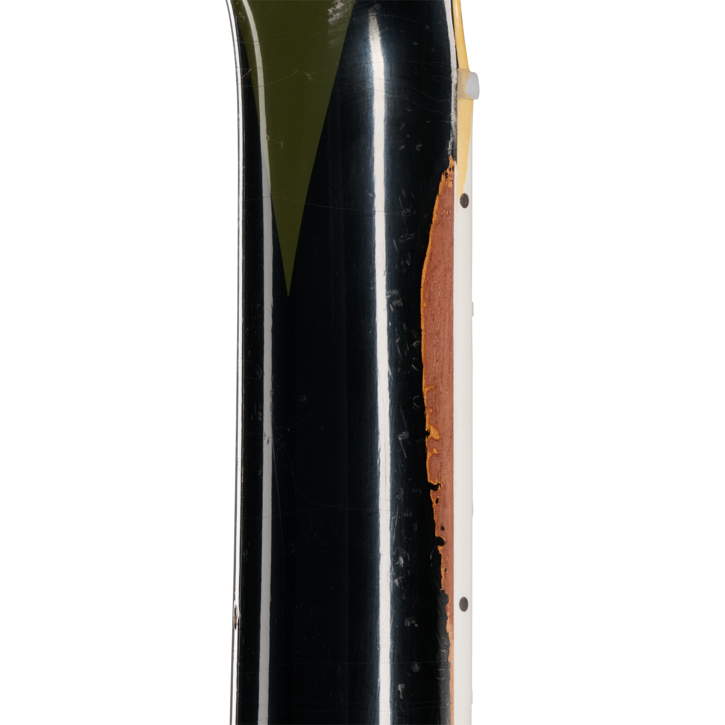 Pre-Order Gibson Custom 68 Les Paul Custom - Olive Drab Top with Black Back Heavy Aged with Hardshell Case
