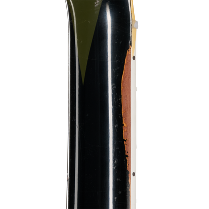 Pre-Order Gibson Custom 68 Les Paul Custom - Olive Drab Top with Black Back Heavy Aged with Hardshell Case