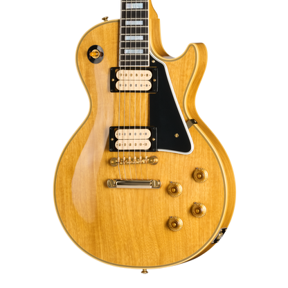 Pre-Order Gibson Custom Shop 57 Les Paul Custom All Korina - Antique Natural VOS with Hardshell Case