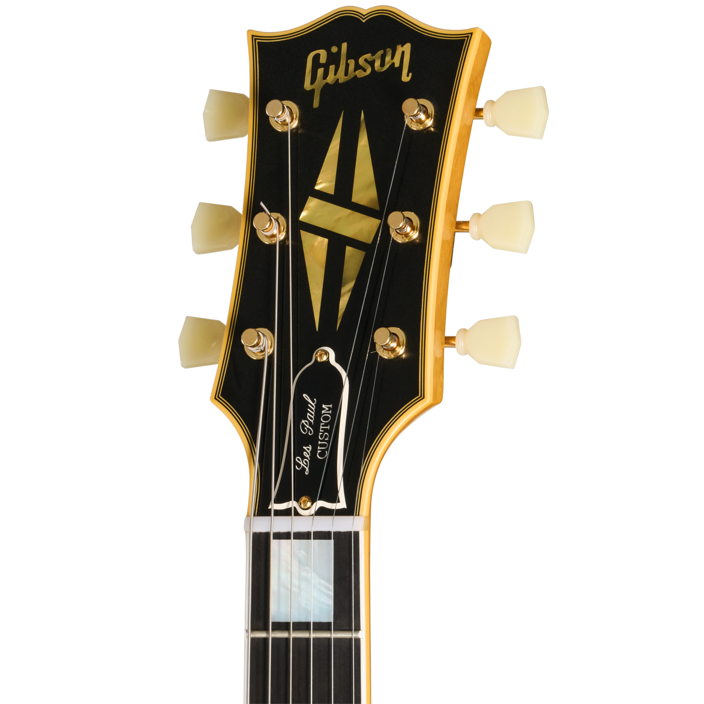 Pre-Order Gibson Custom Shop 57 Les Paul Custom All Korina - Antique Natural VOS with Hardshell Case