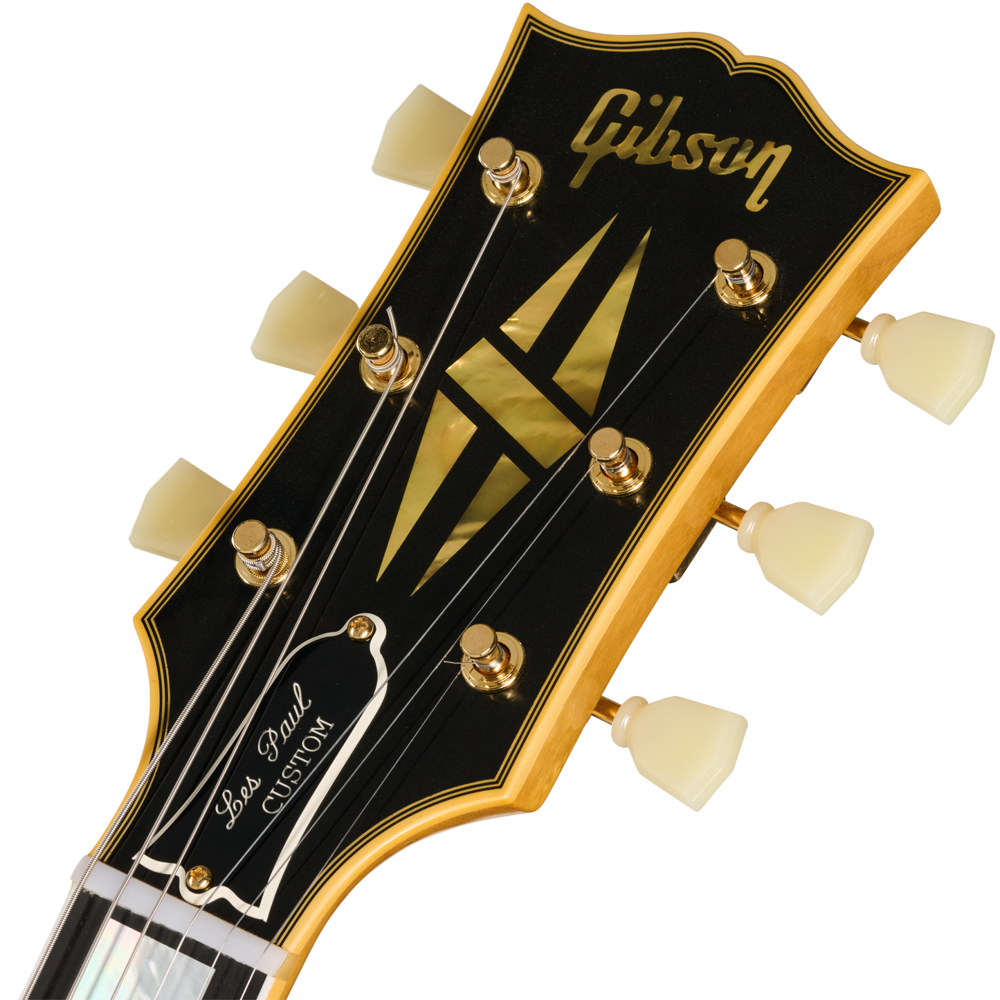 Pre-Order Gibson Custom Shop 57 Les Paul Custom All Korina - Antique Natural VOS with Hardshell Case
