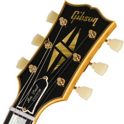 Pre-Order Gibson Custom Shop 57 Les Paul Custom All Korina - Antique Natural VOS with Hardshell Case