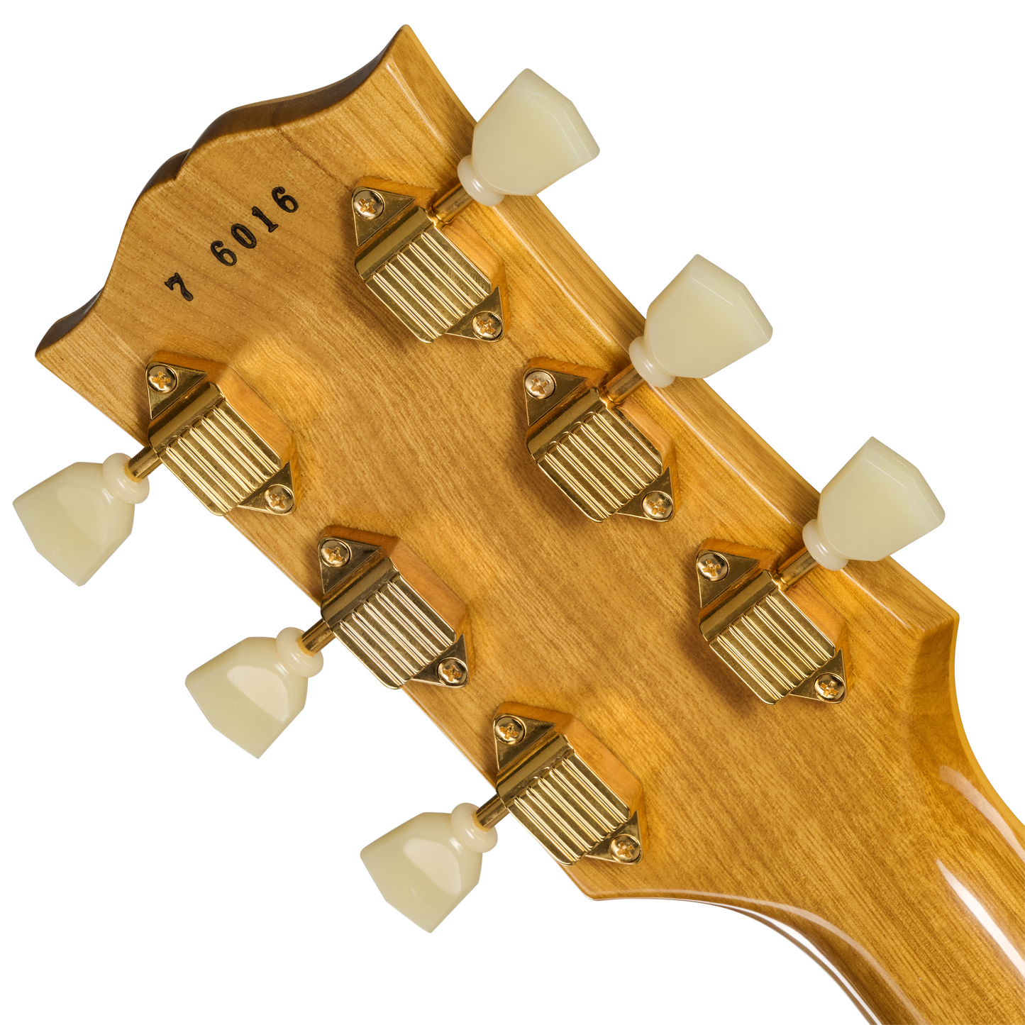 Pre-Order Gibson Custom Shop 57 Les Paul Custom All Korina - Antique Natural VOS with Hardshell Case