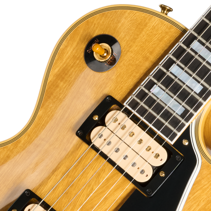 Pre-Order Gibson Custom Shop 57 Les Paul Custom All Korina - Antique Natural VOS with Hardshell Case