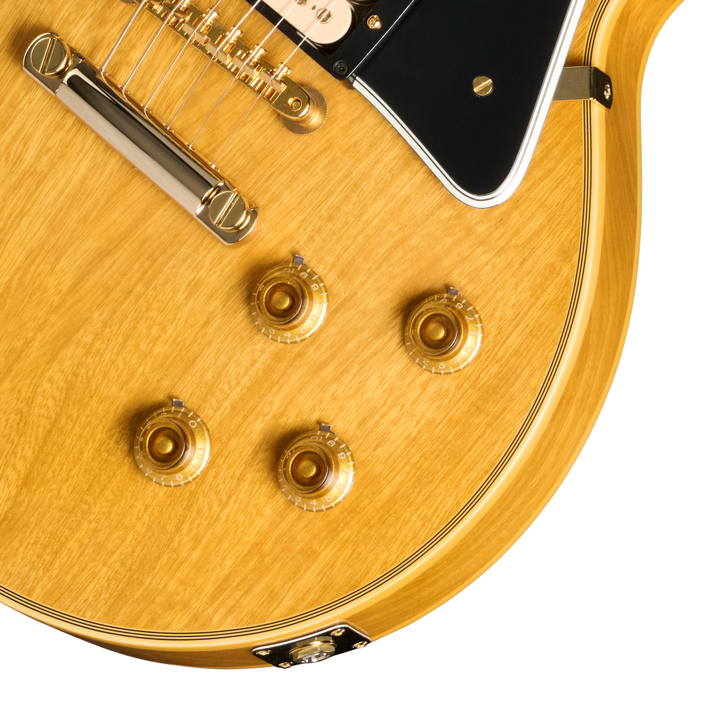 Pre-Order Gibson Custom Shop 57 Les Paul Custom All Korina - Antique Natural VOS with Hardshell Case