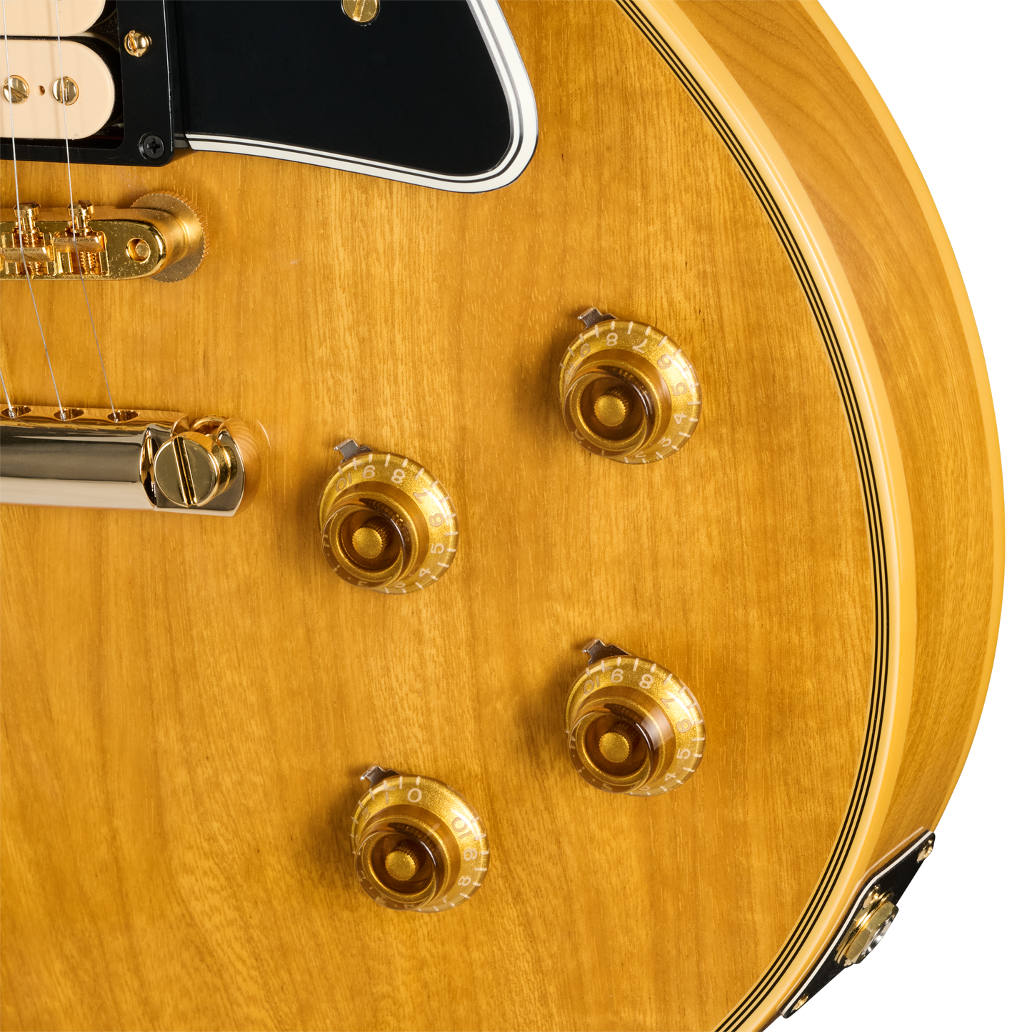 Pre-Order Gibson Custom Shop 57 Les Paul Custom All Korina - Antique Natural VOS with Hardshell Case