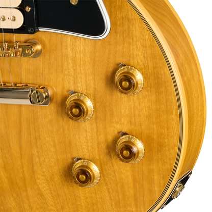 Pre-Order Gibson Custom Shop 57 Les Paul Custom All Korina - Antique Natural VOS with Hardshell Case