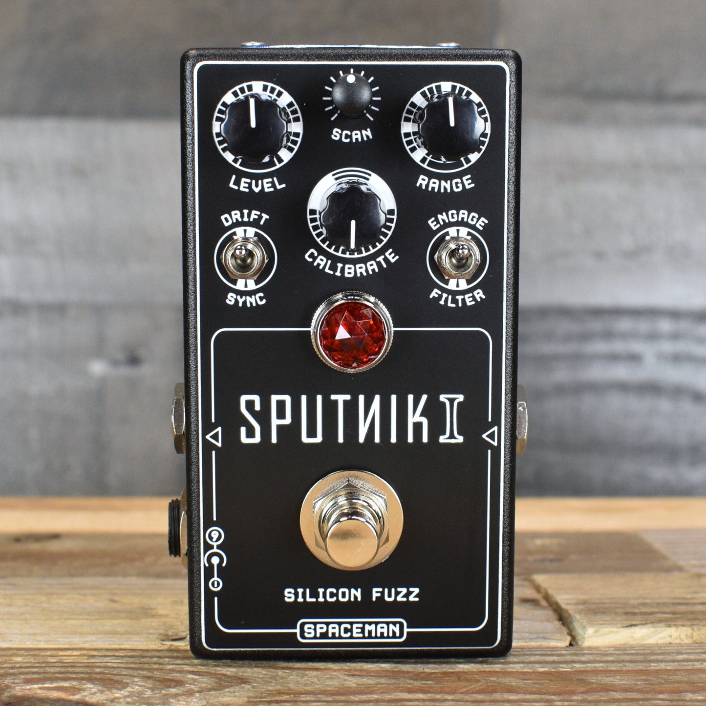 Spaceman Effects Sputnik 1 Silicon Fuzz Pedal - Black Edition