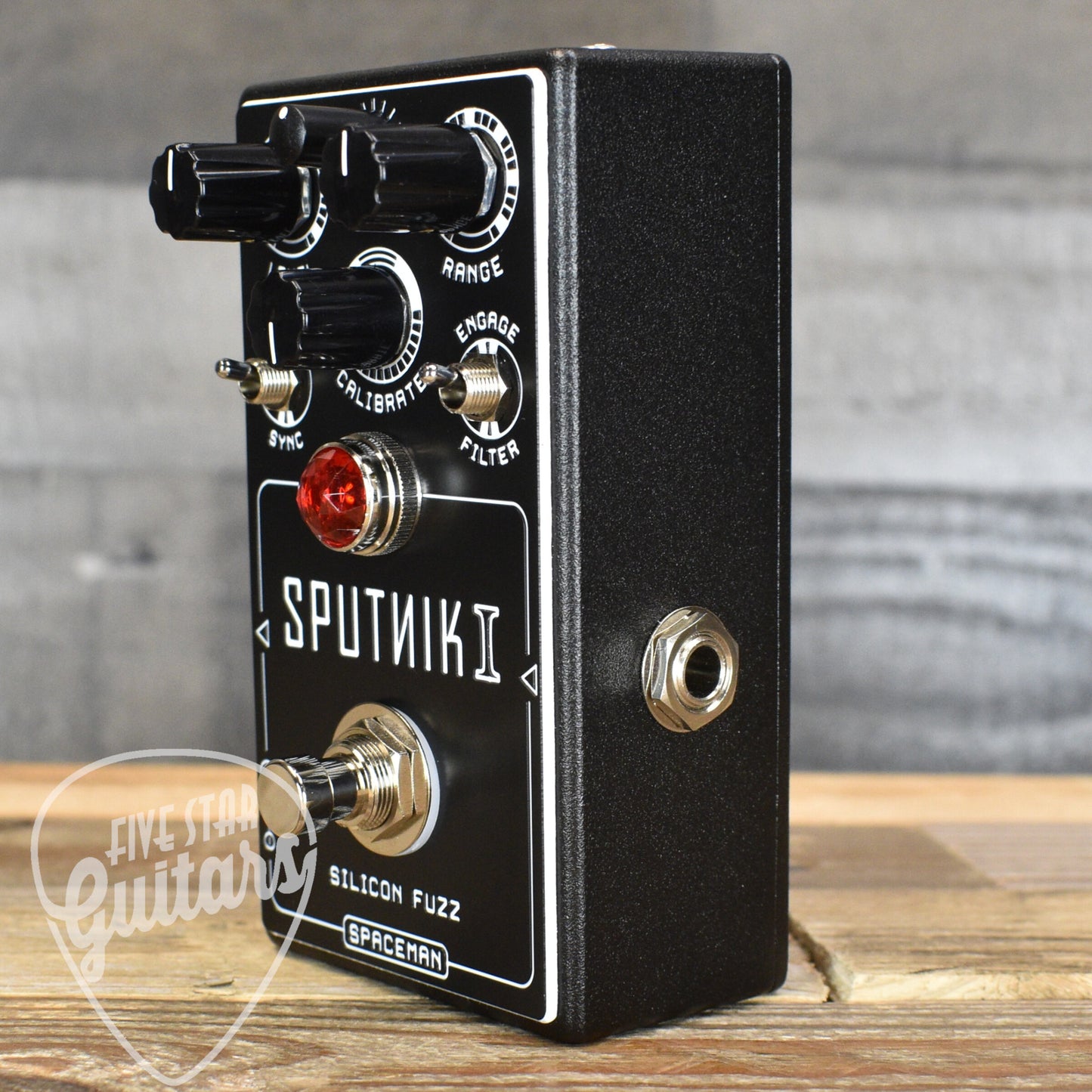 Spaceman Effects Sputnik 1 Silicon Fuzz Pedal - Black Edition