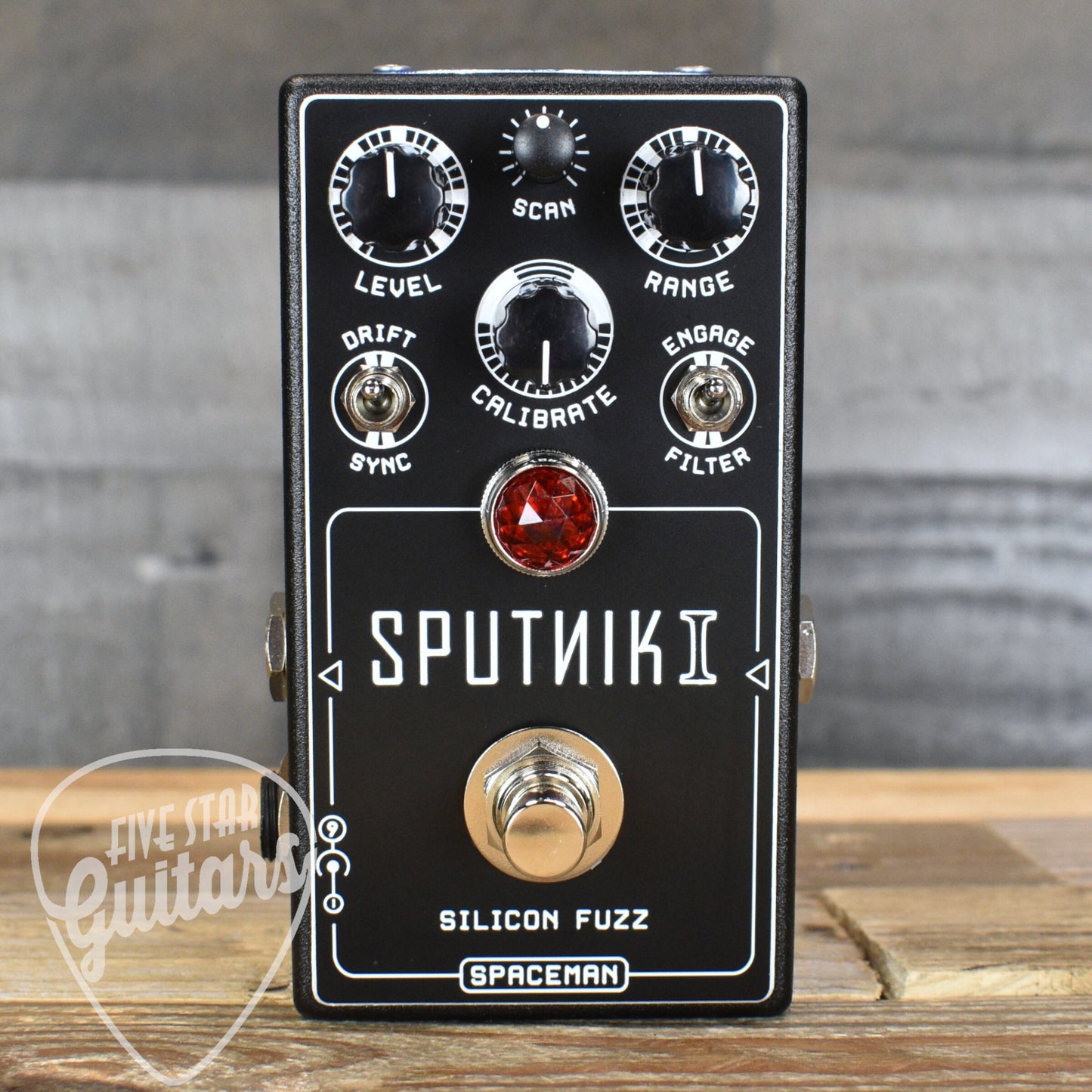 Spaceman Effects Sputnik 1 Silicon Fuzz Pedal - Black Edition