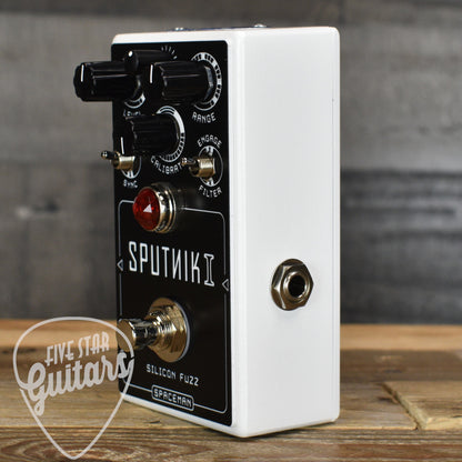 Spaceman Effects Sputnik 1 Silicon Fuzz Pedal - White Edition