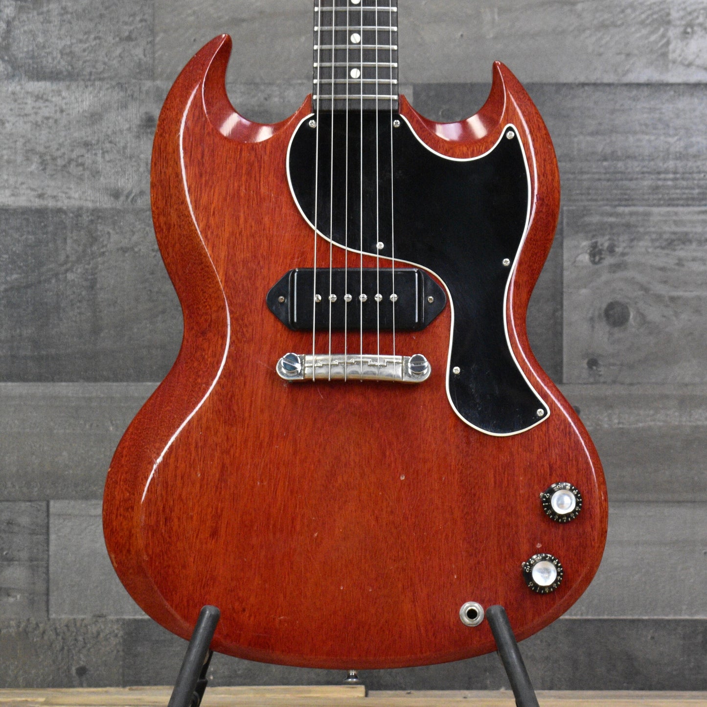 Pre-Owned 1962 Gibson Les Paul Junior - Cherry with Original Hardshell Case