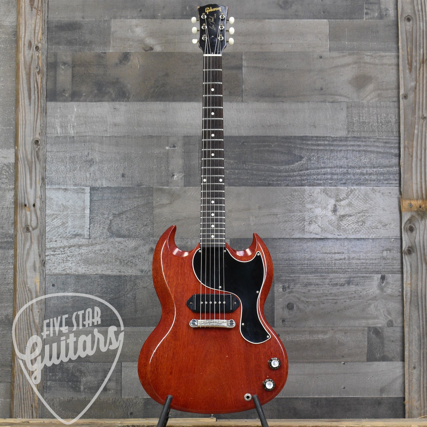 Pre-Owned 1962 Gibson Les Paul Junior - Cherry with Original Hardshell Case