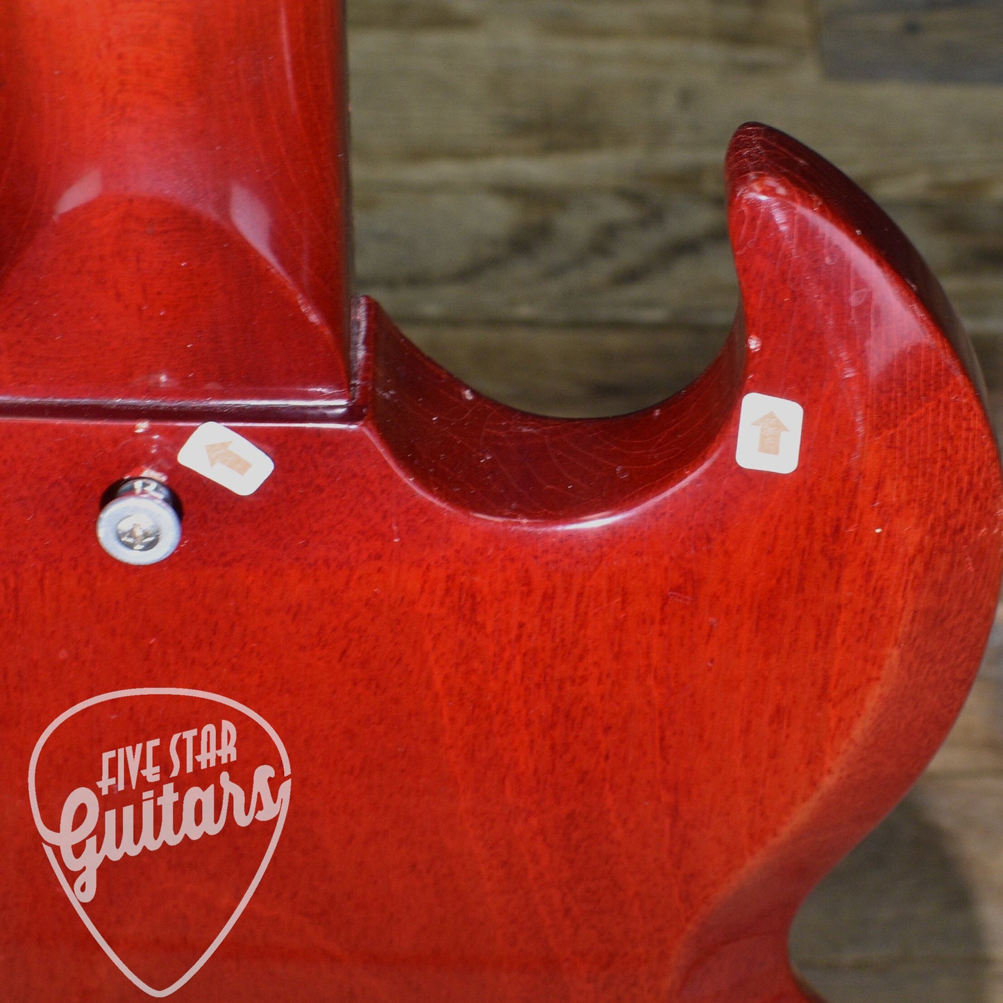 Pre-Owned 1962 Gibson Les Paul Junior - Cherry with Original Hardshell Case