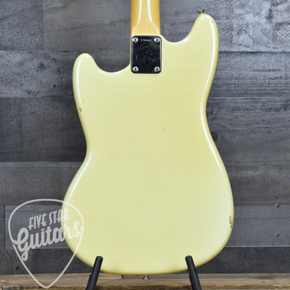 Pre-Owned 1965 Fender Mustang - Olympic White with Original Hardshell Case