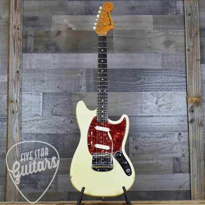 Pre-Owned 1965 Fender Mustang - Olympic White with Original Hardshell Case