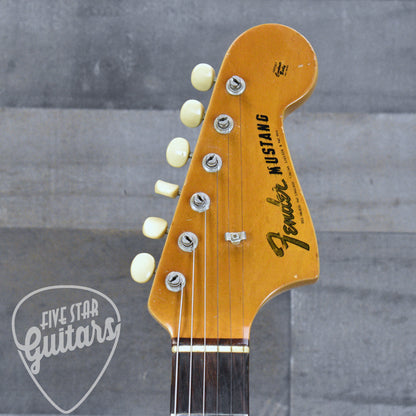 Pre-Owned 1965 Fender Mustang - Olympic White with Original Hardshell Case