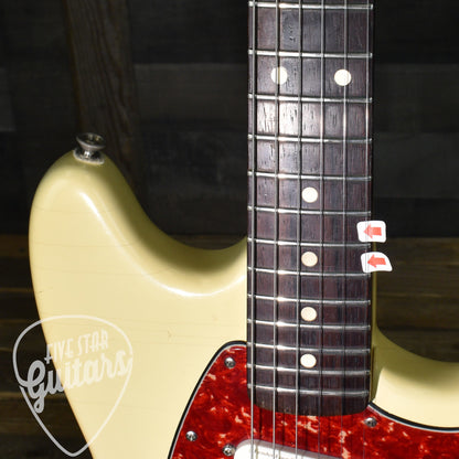 Pre-Owned 1965 Fender Mustang - Olympic White with Original Hardshell Case