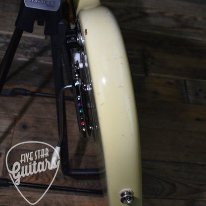 Pre-Owned 1965 Fender Mustang - Olympic White with Original Hardshell Case