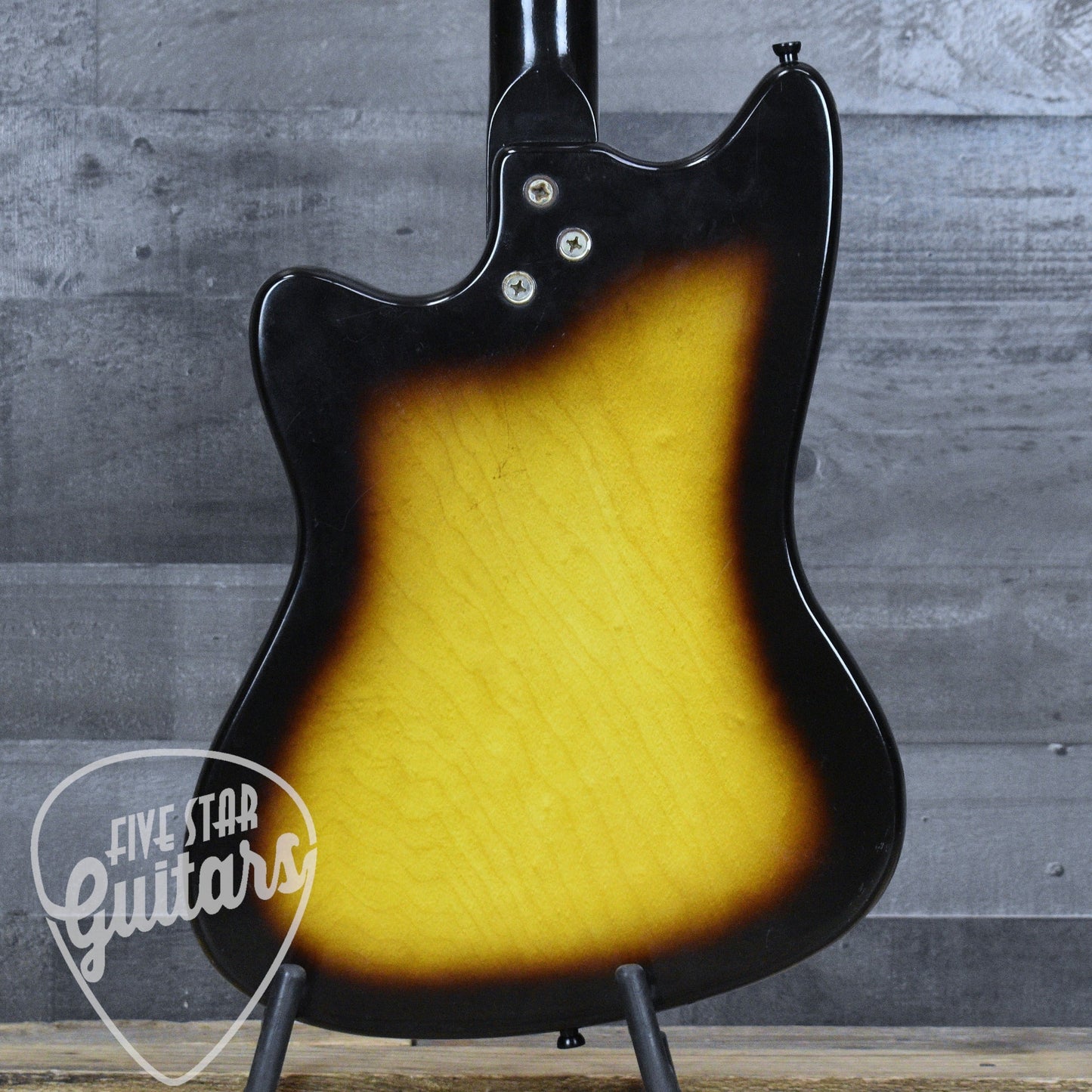 Pre-Owned 1965 Harmony Silhouette H15 - Sunburst with Chipboard Case