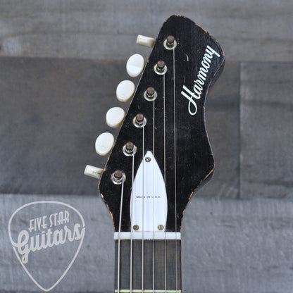 Pre-Owned 1965 Harmony Silhouette H15 - Sunburst with Chipboard Case