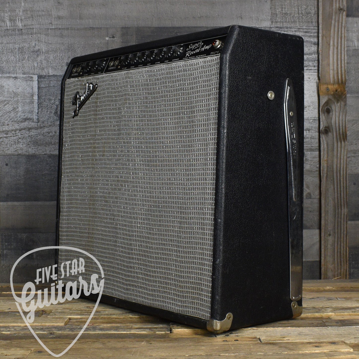 Pre-Owned 1967 Fender AB763 Super Reverb 4x10 combo amplifier - Black Panel - LOCAL PICKUP ONLY