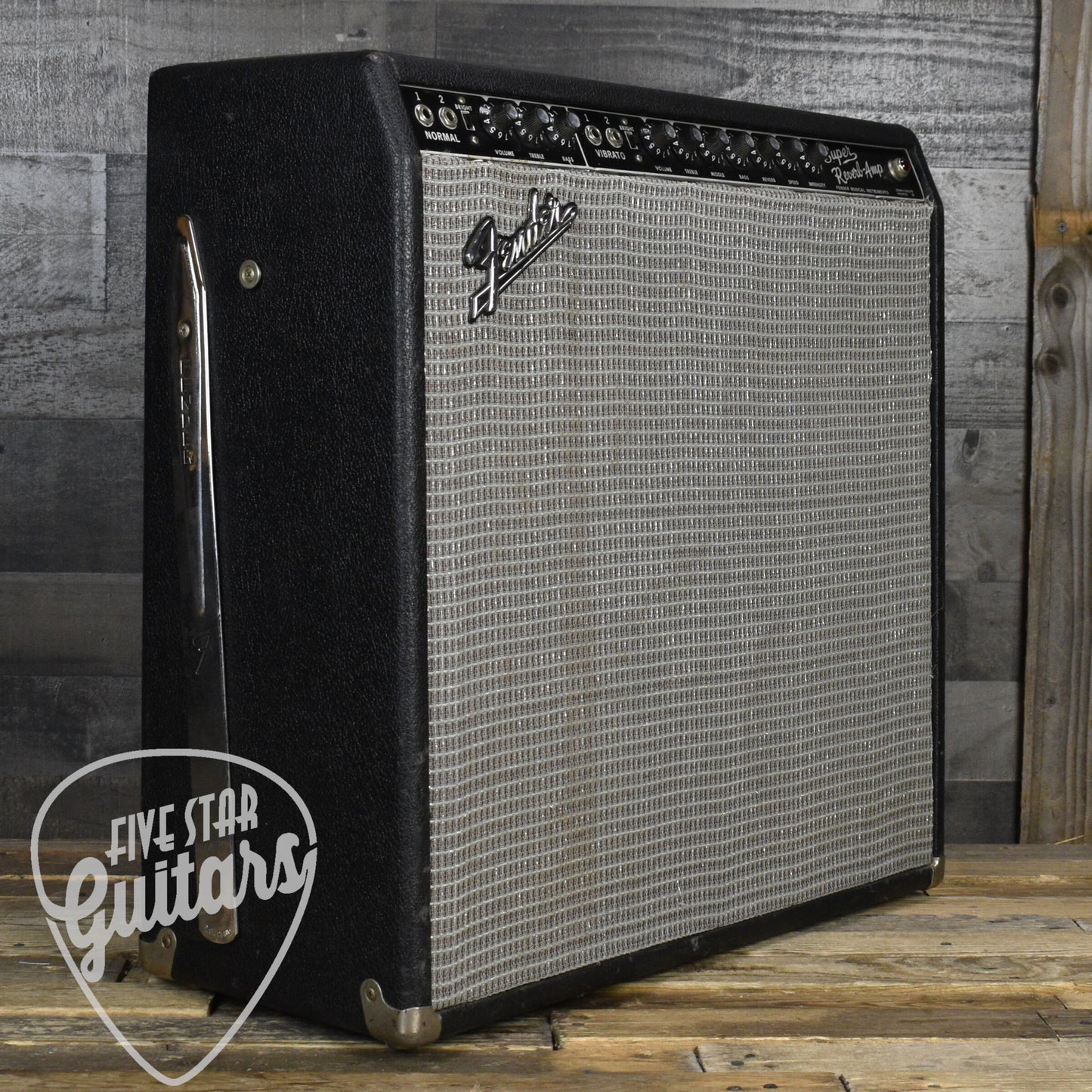 Pre-Owned 1967 Fender AB763 Super Reverb 4x10 combo amplifier - Black Panel - LOCAL PICKUP ONLY