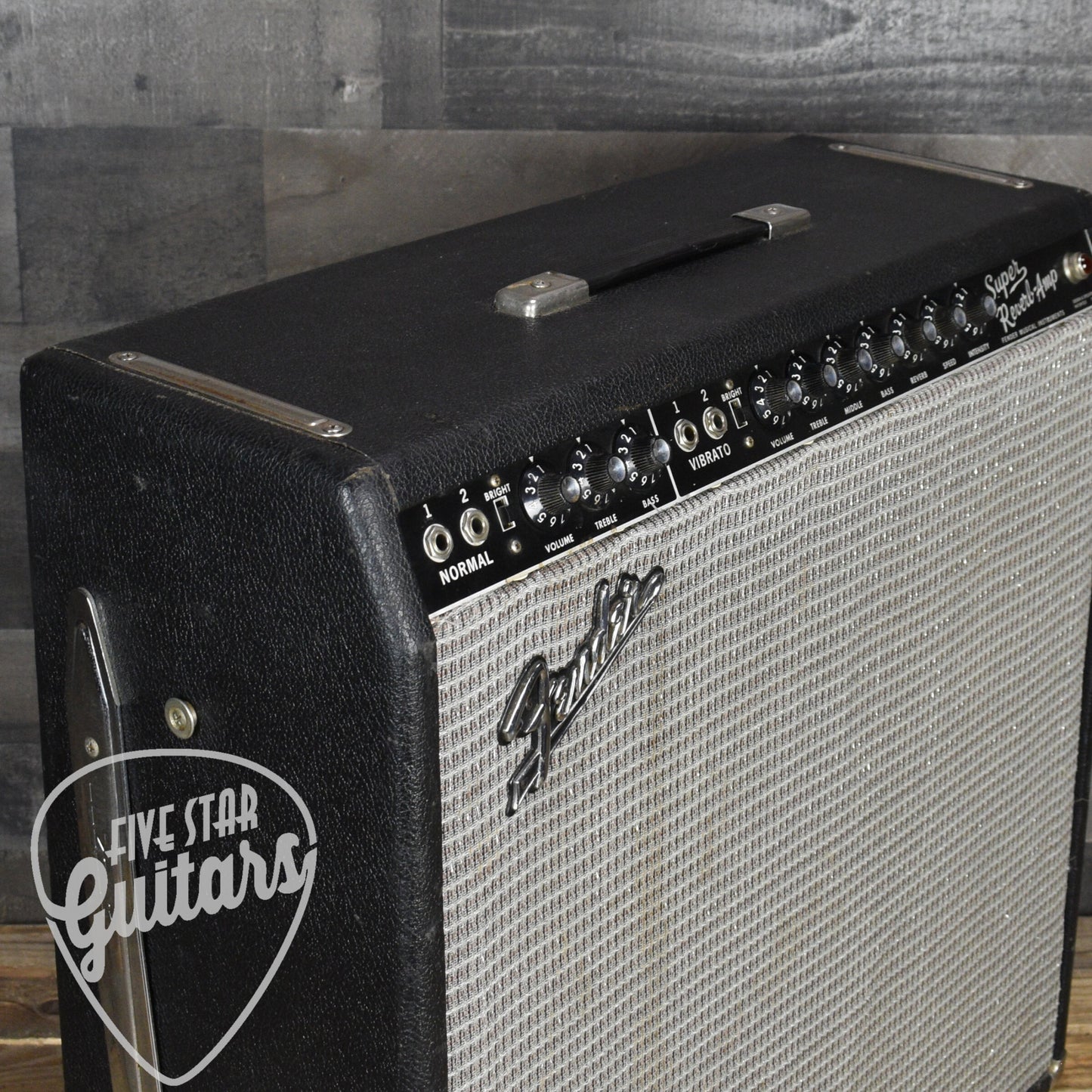 Pre-Owned 1967 Fender AB763 Super Reverb 4x10 combo amplifier - Black Panel - LOCAL PICKUP ONLY