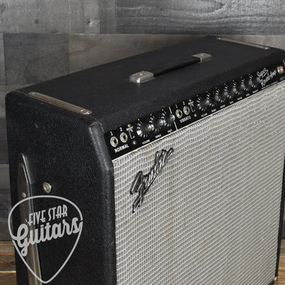 Pre-Owned 1967 Fender AB763 Super Reverb 4x10 combo amplifier - Black Panel - LOCAL PICKUP ONLY