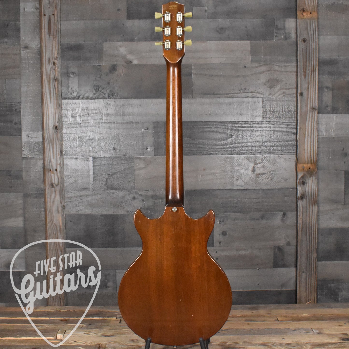 Pre-Owned 1977 Gibson Melody Maker Double - Tobacco Sunburst