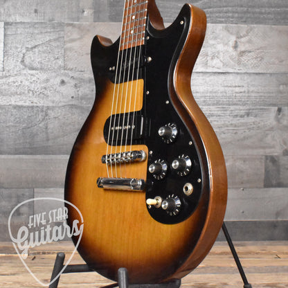 Pre-Owned 1977 Gibson Melody Maker Double - Tobacco Sunburst