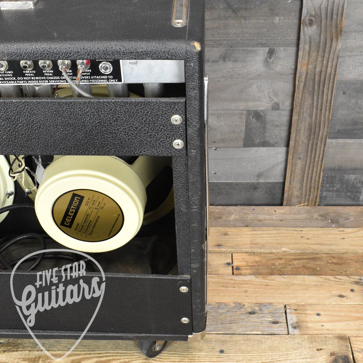 Pre-Owned 1978 Twin Reverb with Celestion Creambacks and Cover