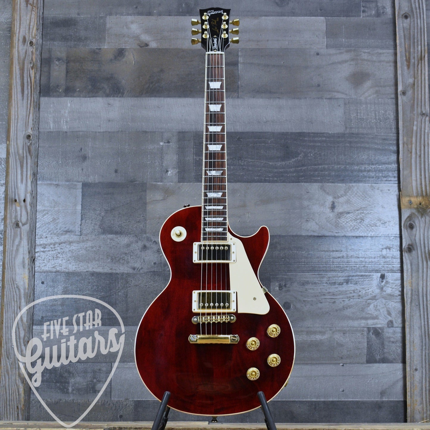 Pre-Owned 2001 Gibson Les Paul Standard - Wine Red with Hardshell Case