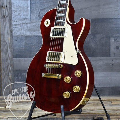 Pre-Owned 2001 Gibson Les Paul Standard - Wine Red with Hardshell Case