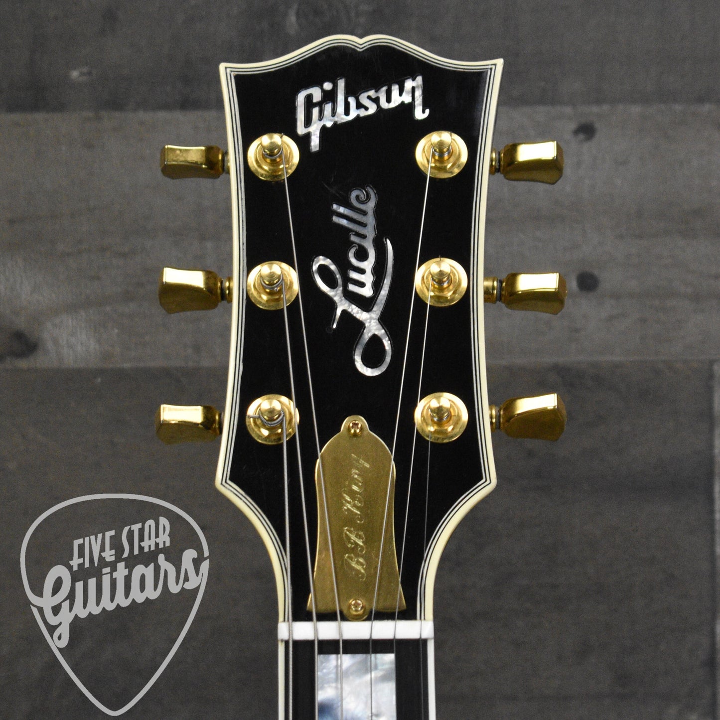 Pre-Owned 2002 Gibson B.B. King Lucille - Ebony with Hardshell Case