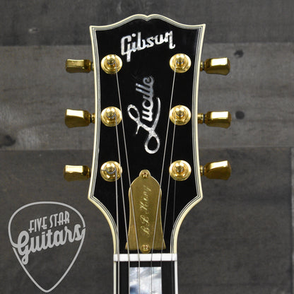Pre-Owned 2002 Gibson B.B. King Lucille - Ebony with Hardshell Case