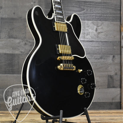 Pre-Owned 2002 Gibson B.B. King Lucille - Ebony with Hardshell Case