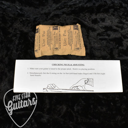 Pre-Owned 2008 Tom Anderson Hollow Drop Classic HSS Quilt Top - Trans Teal with Hard Case