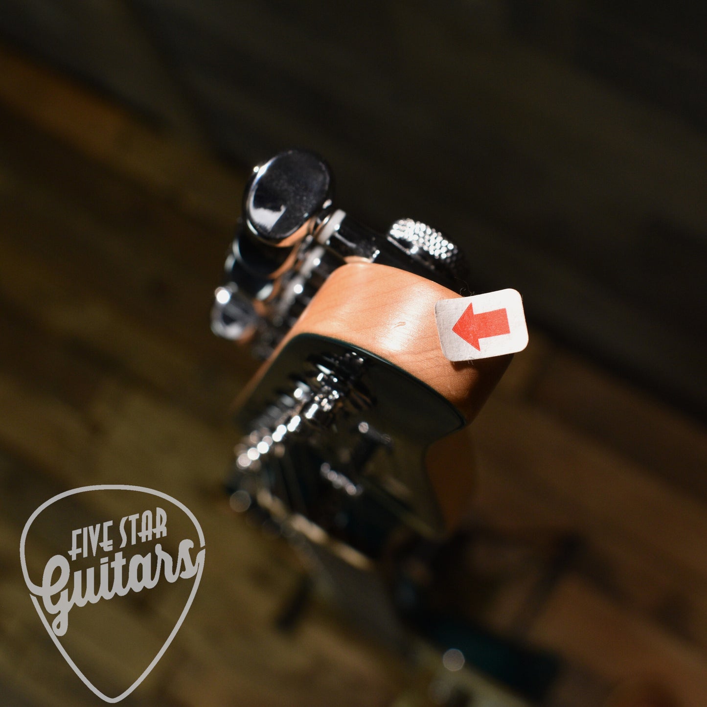 Pre-Owned 2008 Tom Anderson Hollow Drop Classic HSS Quilt Top - Trans Teal with Hard Case