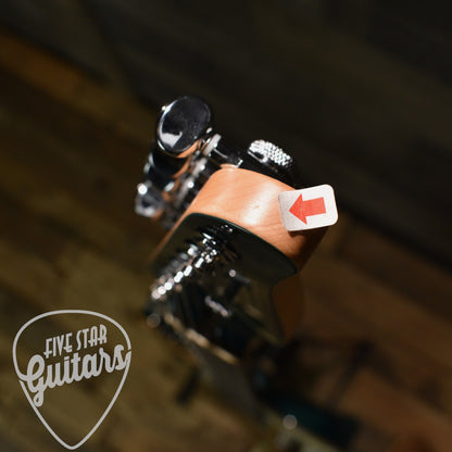 Pre-Owned 2008 Tom Anderson Hollow Drop Classic HSS Quilt Top - Trans Teal with Hard Case