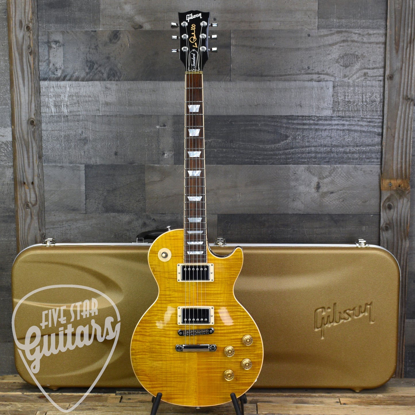 Pre-Owned 2015 Gibson 100th Anniversary Les Paul Standard with Hardshell Case