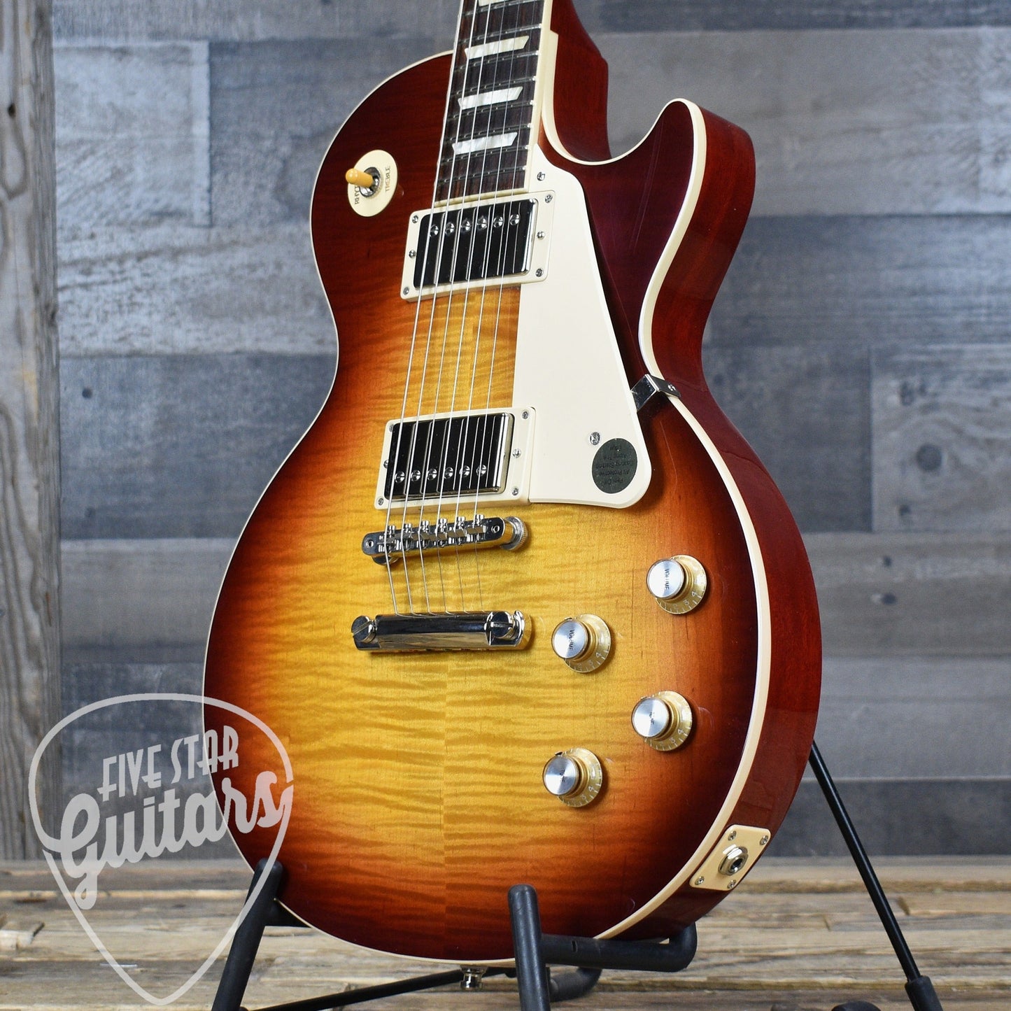 Pre-Owned 2021 Gibson Les Paul Standard 60's - Bourbon Burst with Hard Shell Case