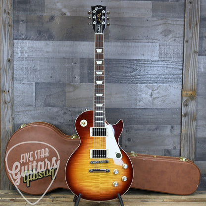 Pre-Owned 2021 Gibson Les Paul Standard 60's - Bourbon Burst with Hard Shell Case