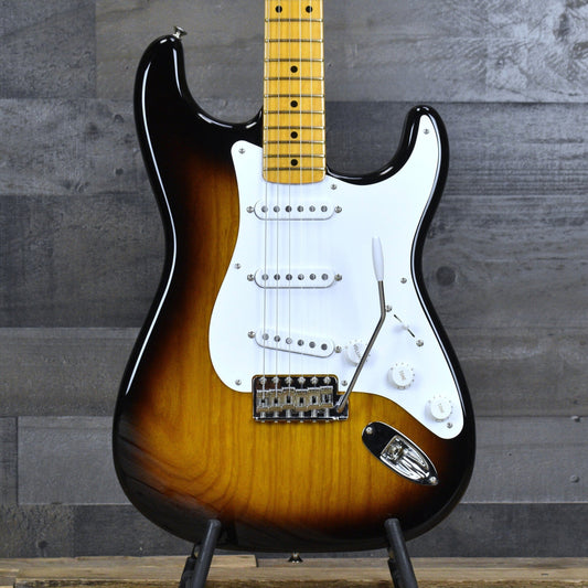 Pre-Owned 70th Ann. Fender American Vintage II '54 Stratocaster - 2-Color Sunburst with Hard Shell Case