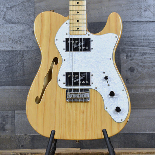 Pre-Owned Fender Classic Series '72 Telecaster Thinline - Natural with Gigbag