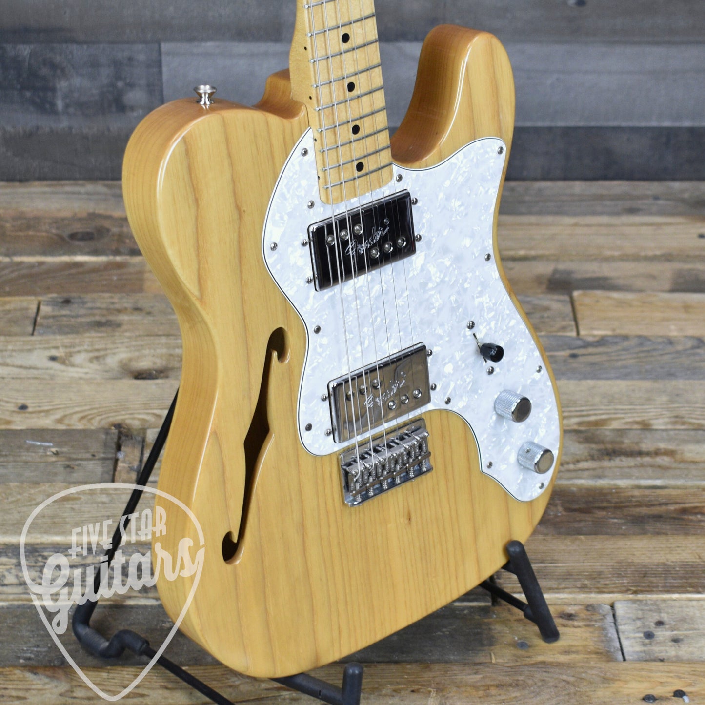 Pre-Owned Fender Classic Series '72 Telecaster Thinline - Natural with Gigbag